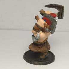 Picture of print of Gumdrop the Gnome Barbarian
