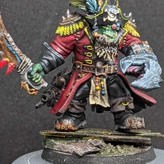 Picture of print of Ork Pirate warboss