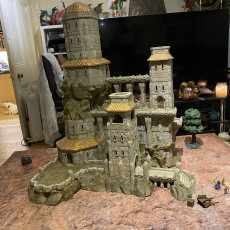 Picture of print of Old Dwarf Fort - Tabletop Terrain - 28 MM