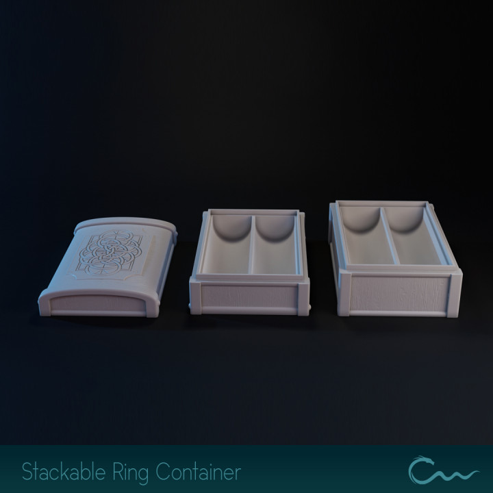 Stackable Ring Container image