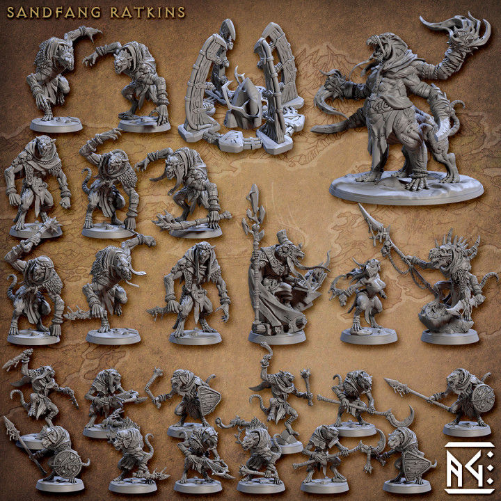Sandfang Ratkins (Complete Set - 51) image