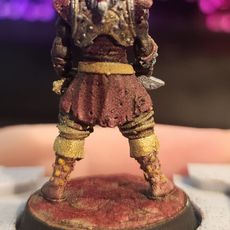 Lyndon - Elf bandit (32mm scale presupported miniature)