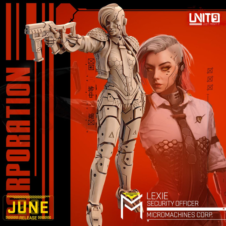 Cyberpunk models BUNDLE - Greedy Corporations - (June23 release) image