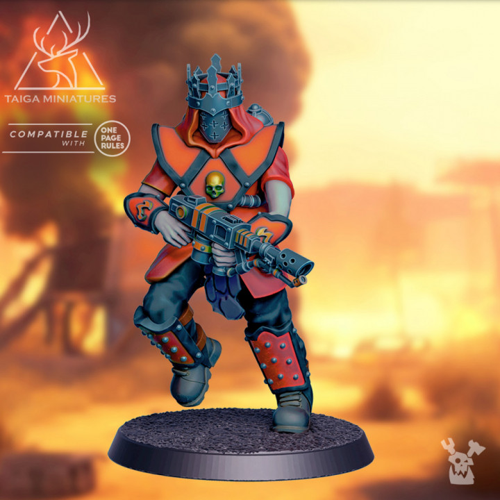 3d Printable Torchbearer Syndicate Build Kit By Taiga Miniatures