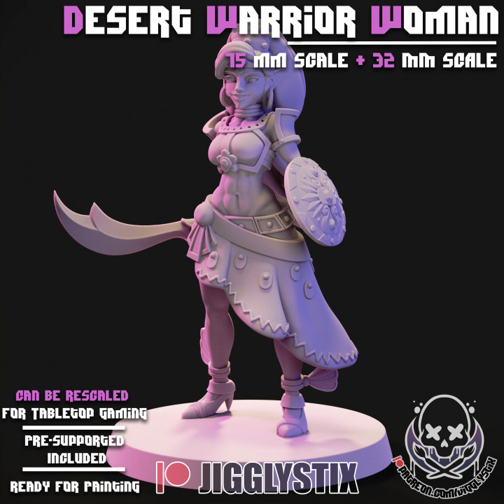 Desert Warrior Woman image