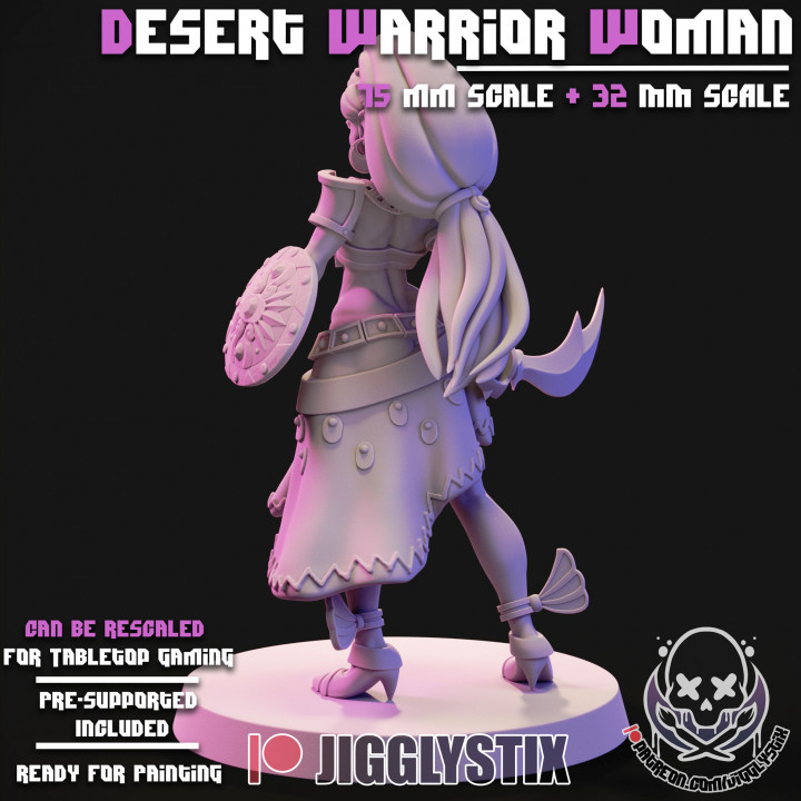 Desert Warrior Woman image