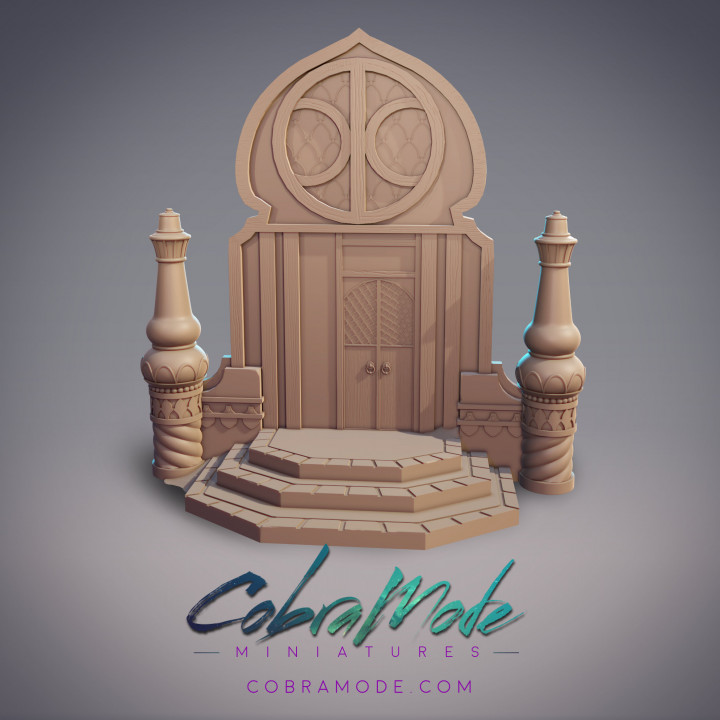 Gasworks Door Scatter Terrain (Supportless)