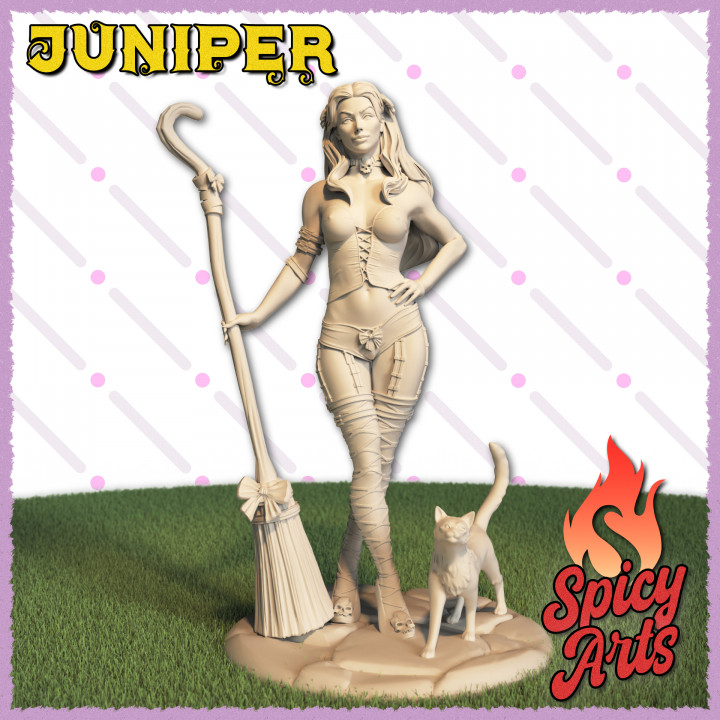 Juniper - (SFW) Alt Witch Pin-Up