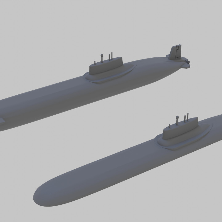 Soviet Akula Typhoon class submarine