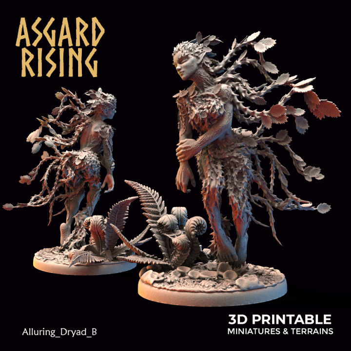 Alluring Dryads /EasyToPrint/ /Pre-supported/ image