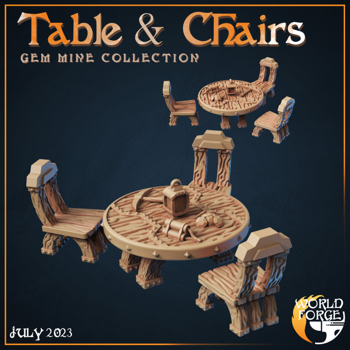 Mine Table & Chairs image