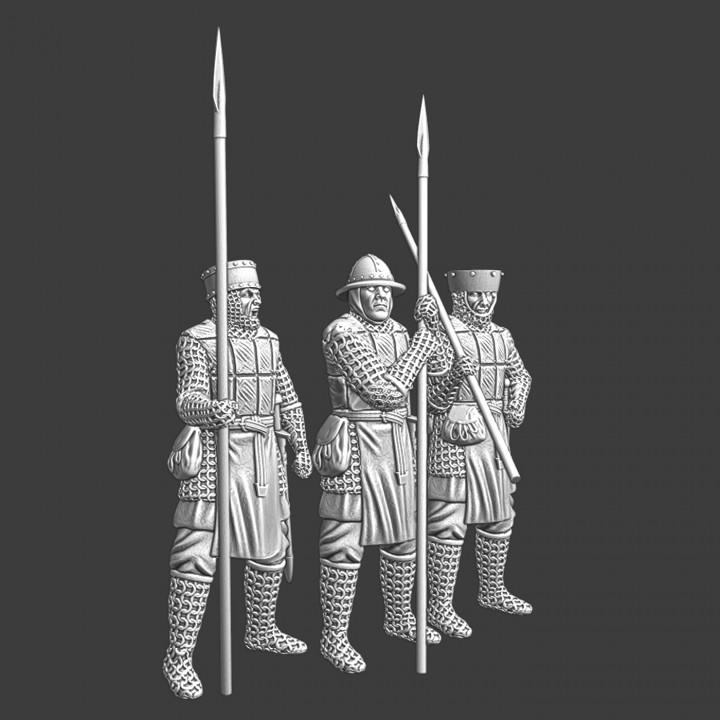 Medieval city guards set #1 image