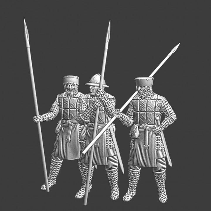 Medieval city guards set #1 image