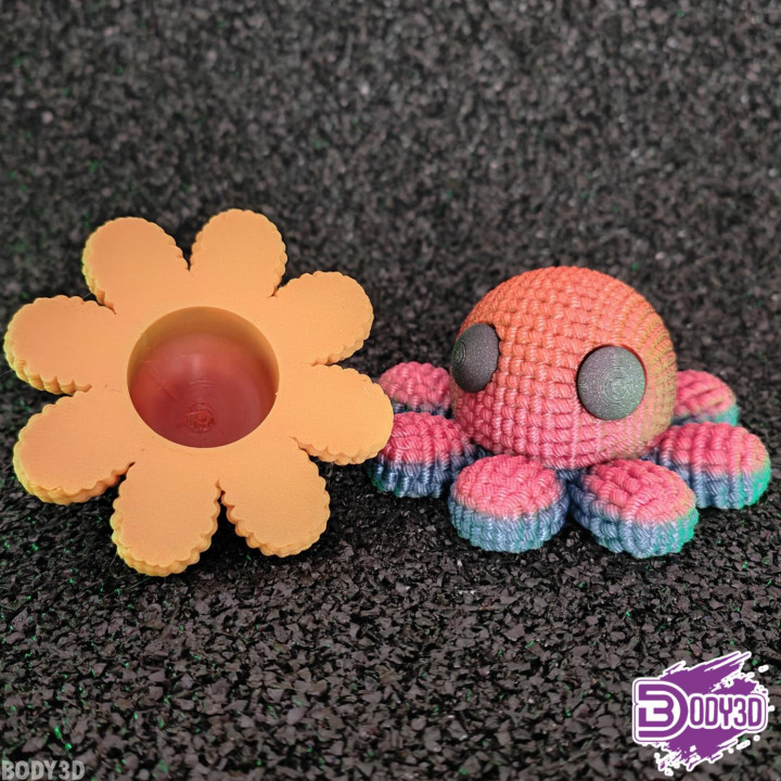 Crocheted Baby Octopus image