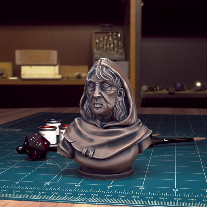Curse of Strahd - Mad Mary Bust [Pre-Supported] image