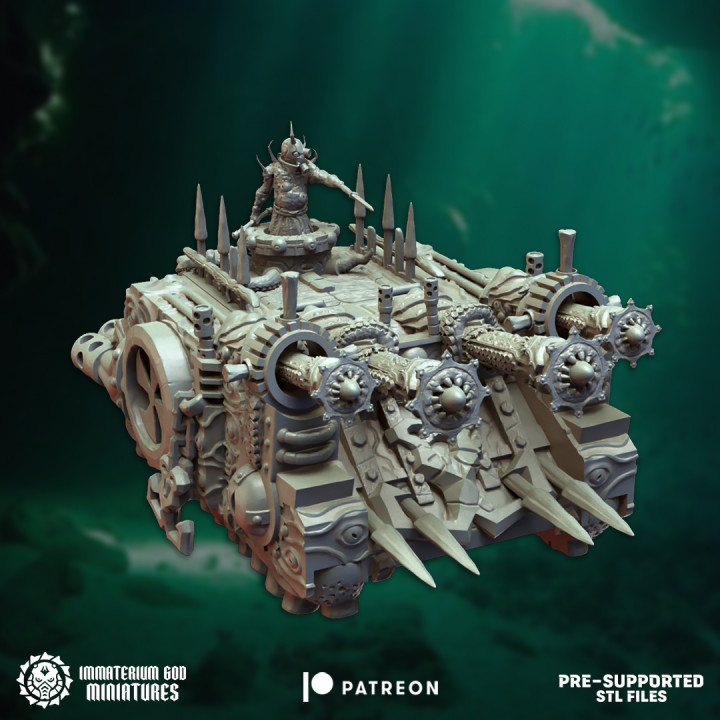 Putrid boat (submarine tank) image