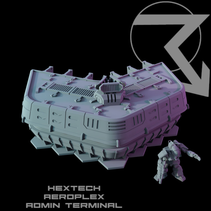 HEXTECH - Aeroplex - Core Bundle (Battletech Compatible Hex Terrain) image