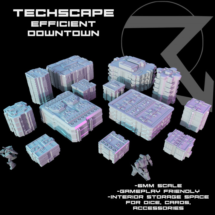 TECHSCAPE - 6mm - Efficient Downtown (FREE) image