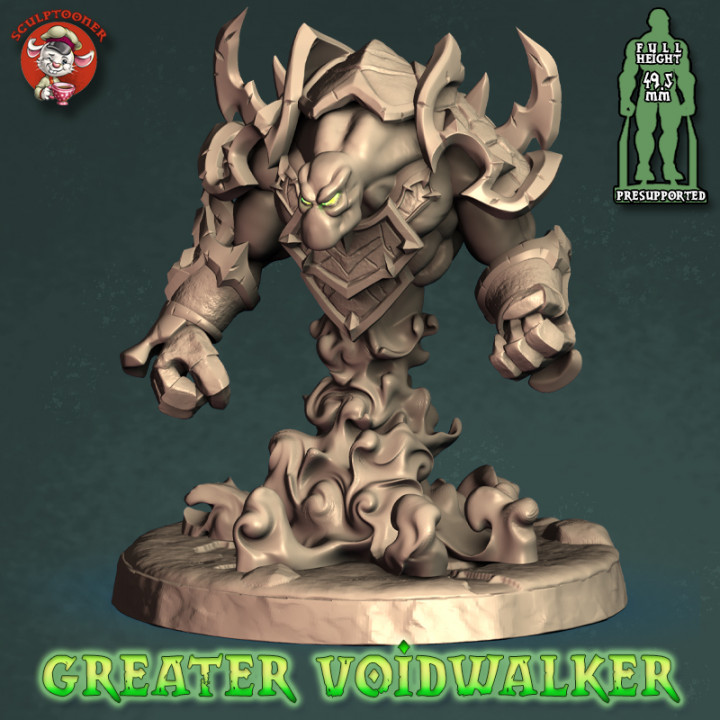 Greater Voidwalker - 32mm scale pre-supported miniature