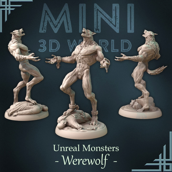 Werewolf by 'A Mini 3D World' image