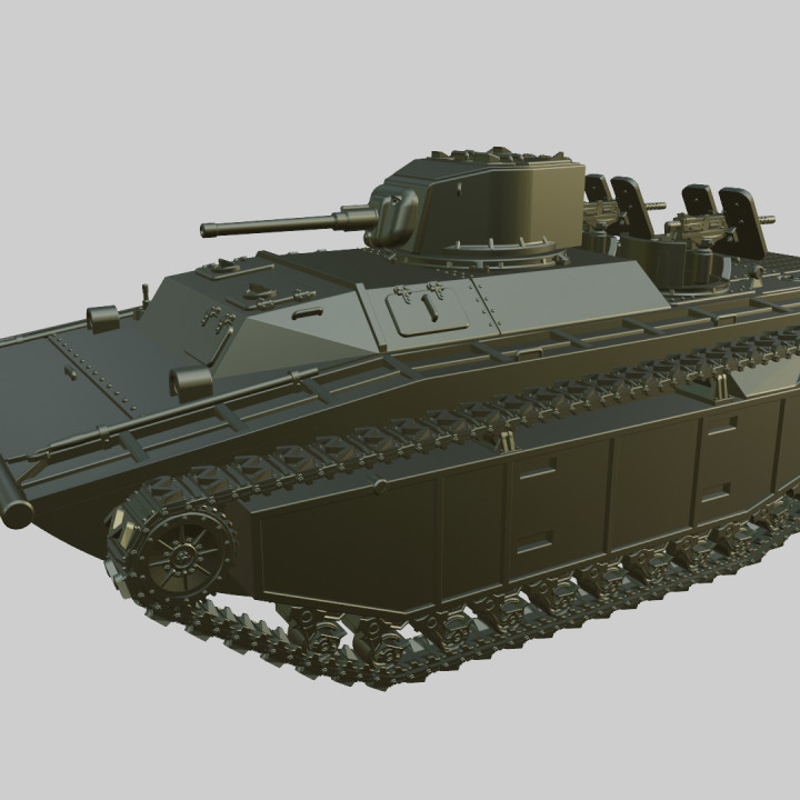 LVT(A)-1 Amtrack (Amphibious, US, WW2) image