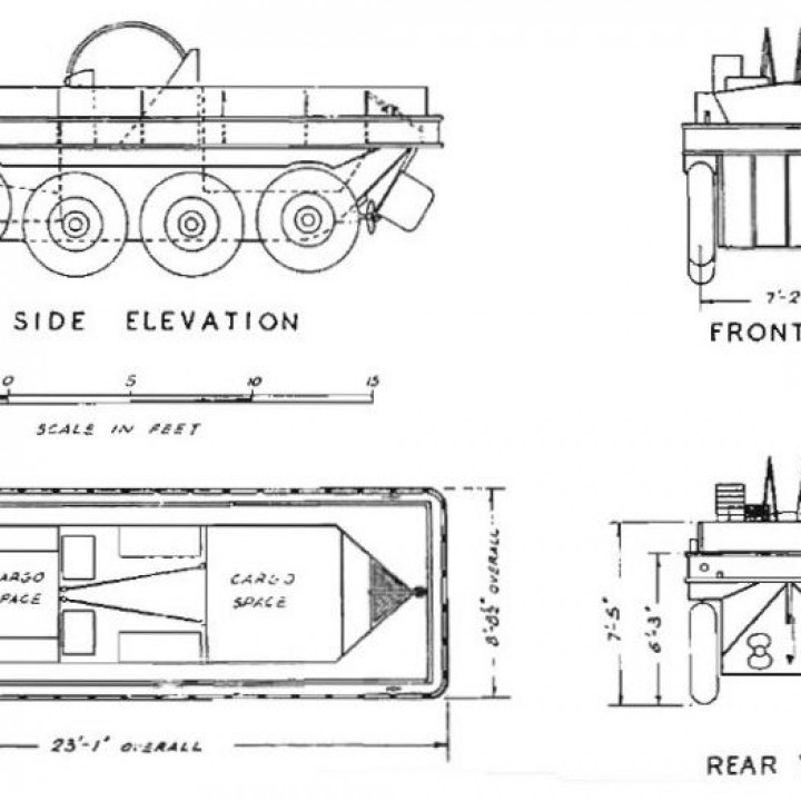 Terrapin - 4-ton amphibian (UK, WW2)