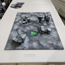 Picture of print of HexTerrain - ground modules