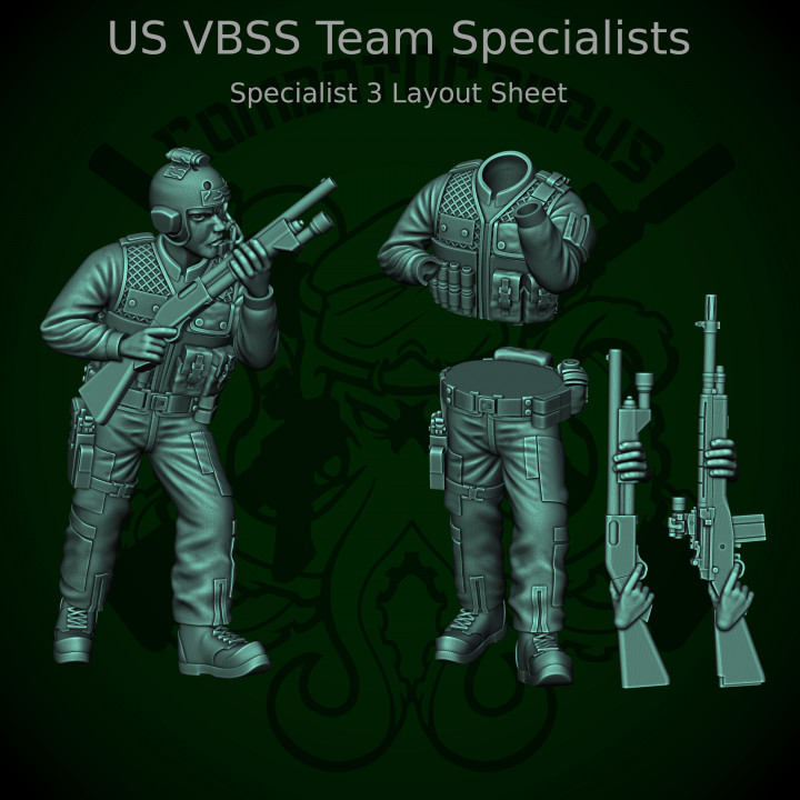 Patreon pack 23 - June 2023 - US VBSS specialists image