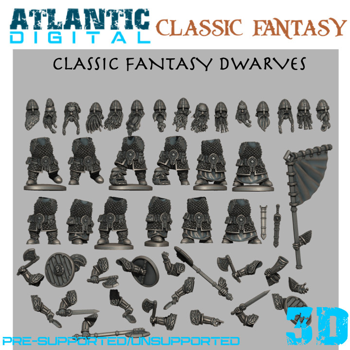 Classic Fantasy Dwarves image
