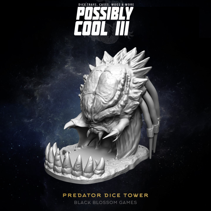 T3T02 Predator Dice Tower :: Possibly Cool Dice Tower 3 image