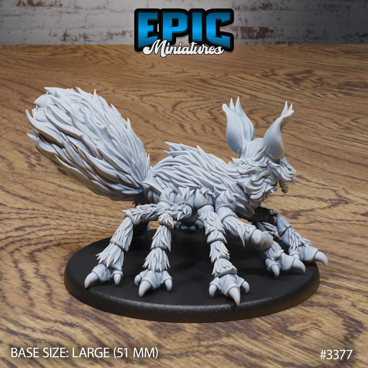 Fluffy Cat Spider / Astral Arachnid / Space Crawler / Cosmic Feline / Wild Animal Hybrid / Planar Encounter