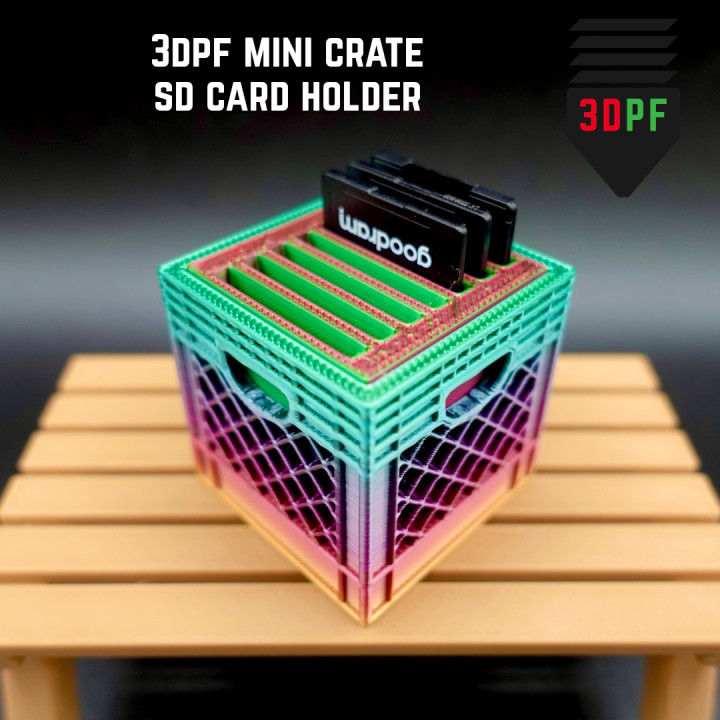 SD Card Holder (50% Scale Mini Crate) image