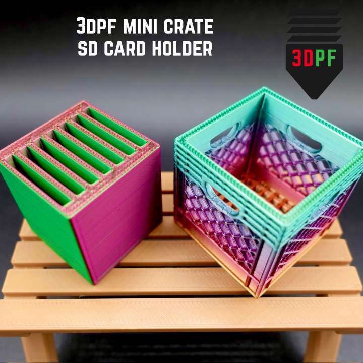 SD Card Holder (50% Scale Mini Crate) image