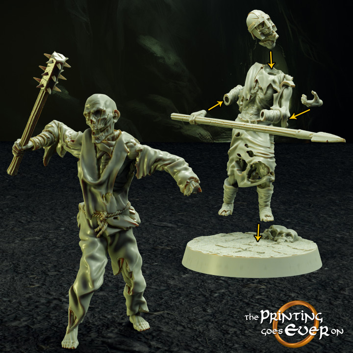 Modular Zombies - Presupported image