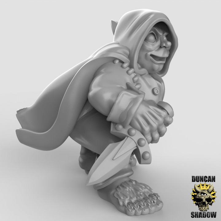 Halfling Rogue (Pre Supported)