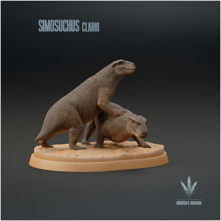 Simosuchus clarki : Couple image