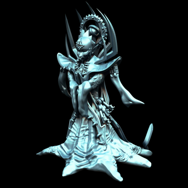 Lady of Pain / The Masked Queen Fantasy Miniature image