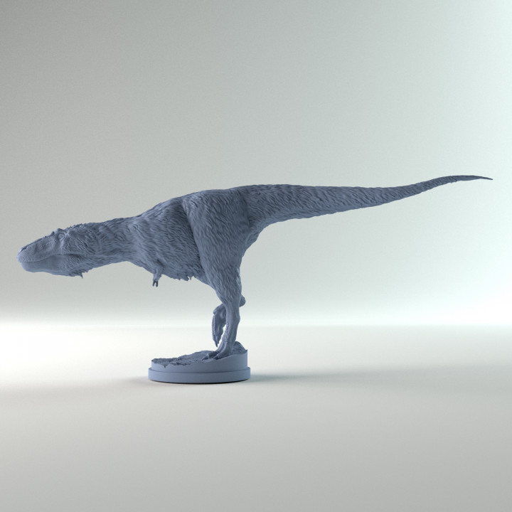 Nanuqsaurus sneaking 1-35 scale pre-supported dinosaur
