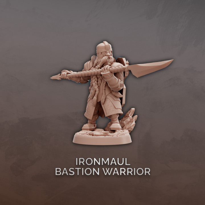 Ironmaul Bastion Warrior - Dwarf image