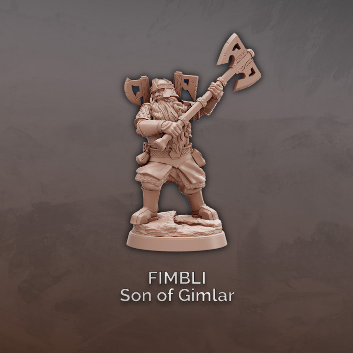 Fimbli Son Of Gimlar - Dwarf image