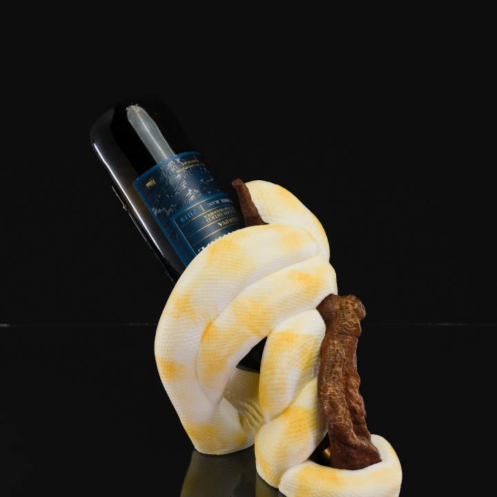 Ball Python Wine Holder image