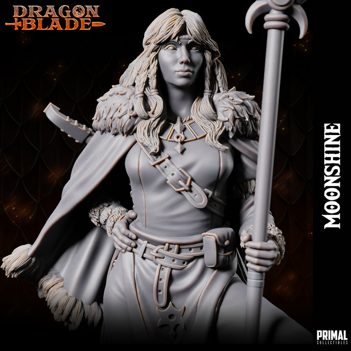 Cleric - Moonshine -  July 2023 - DRAGONBLADE-  MASTERS OF DUNGEONS QUEST image