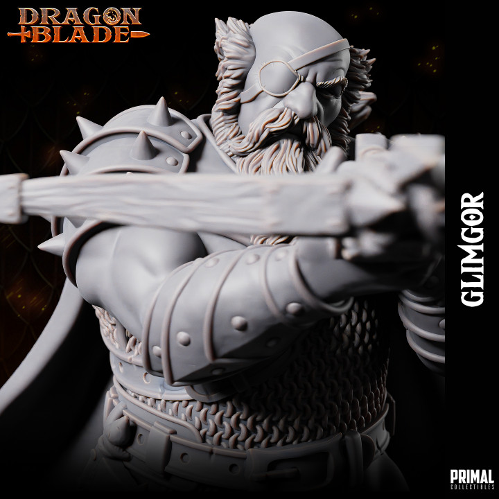 Evil dwarf - Glimgor - July 2023 - DRAGONBLADE-  MASTERS OF DUNGEONS QUEST image