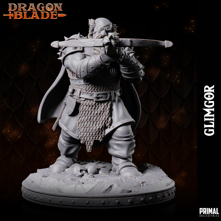 Evil dwarf - Glimgor - July 2023 - DRAGONBLADE-  MASTERS OF DUNGEONS QUEST image