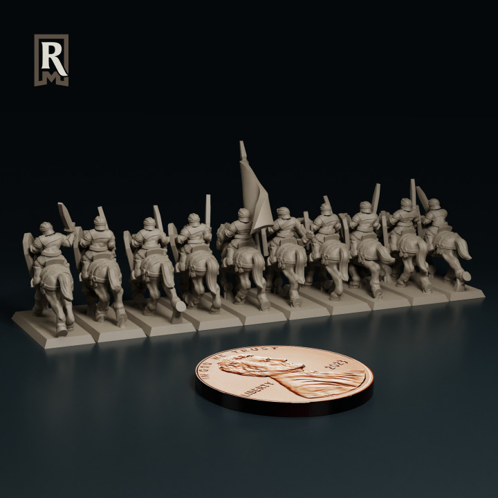 6mm Imperials // Light Cavalry