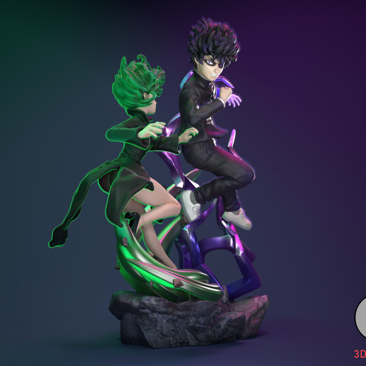 Psychic Combat diorama