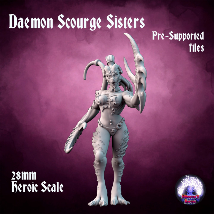 Daemon Scourge Sisters image