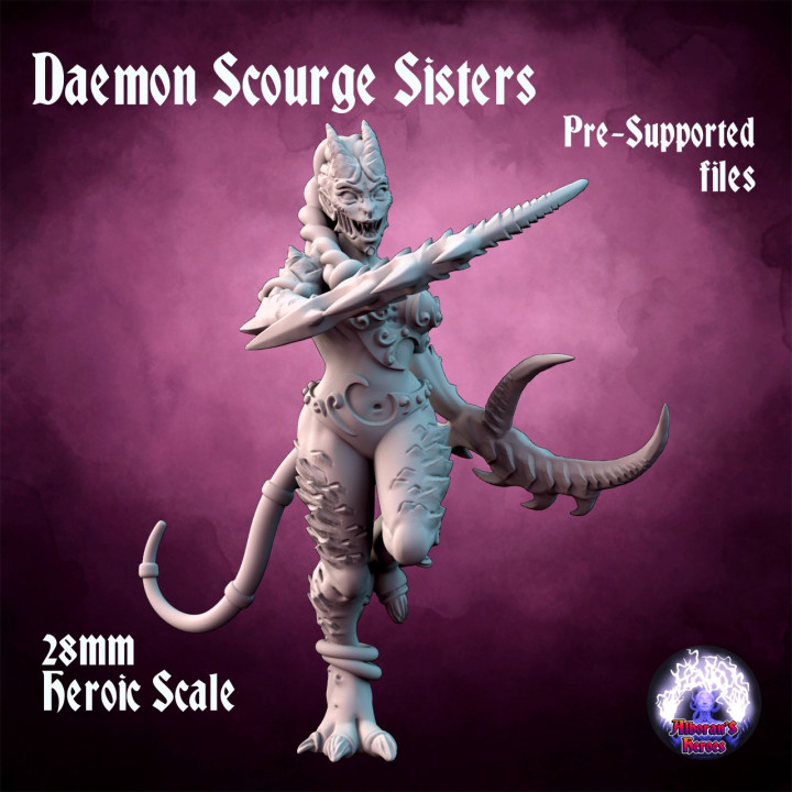 Daemon Scourge Sisters image