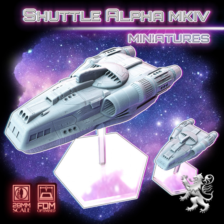 Shuttle Alpha MKIV Miniatures image