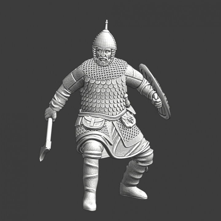 Medieval Kievan Rus - Fighting with axe image